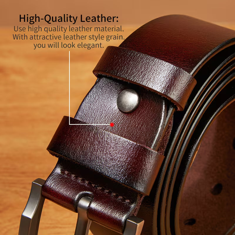 The Windsor Full-Grain Leather Belt