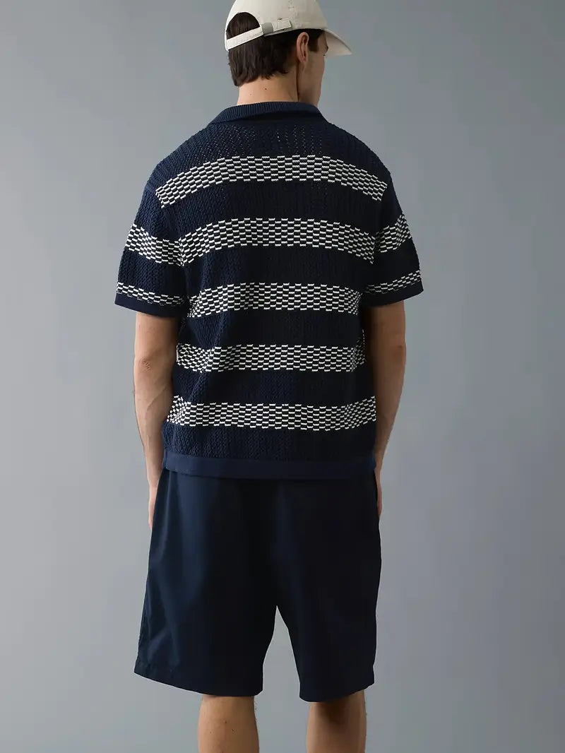 The Coastal Stripe Polo