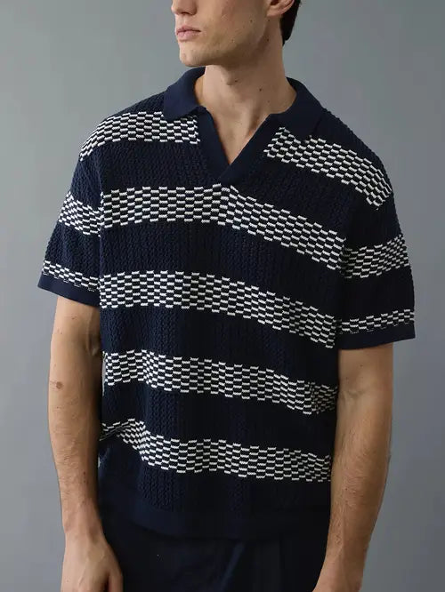 The Coastal Stripe Polo