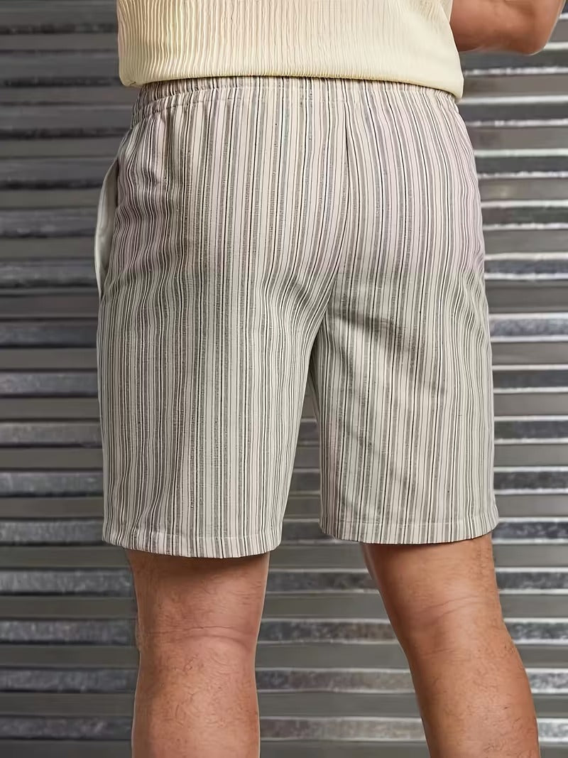 The Davenport Striped Summer Shorts