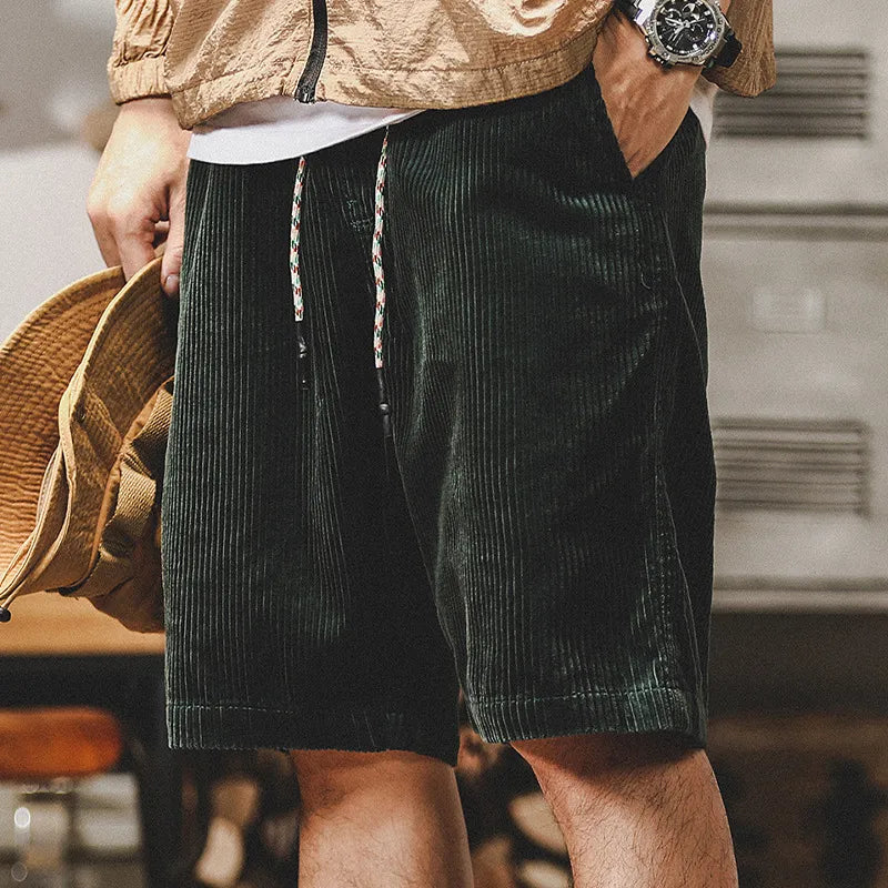 Shorts de Veludo Cotelê Voyage