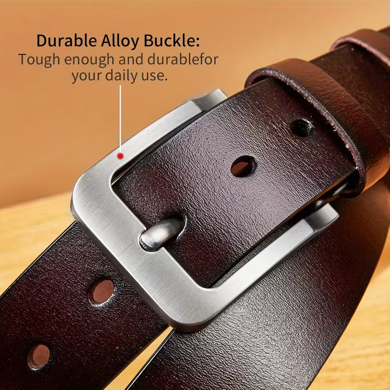 The Windsor Full-Grain Leather Belt