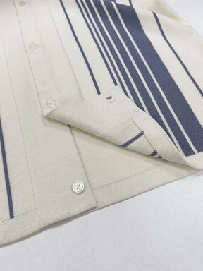 Riviera Azure Knit Polo