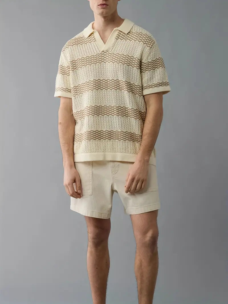 The Coastal Stripe Polo