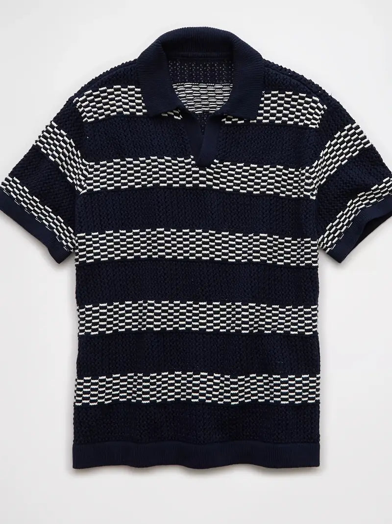 The Coastal Stripe Polo