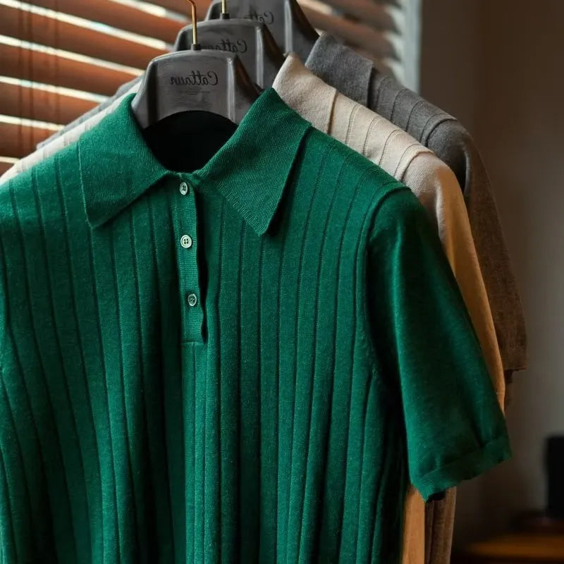 The Riviera Knit Polo Shirt